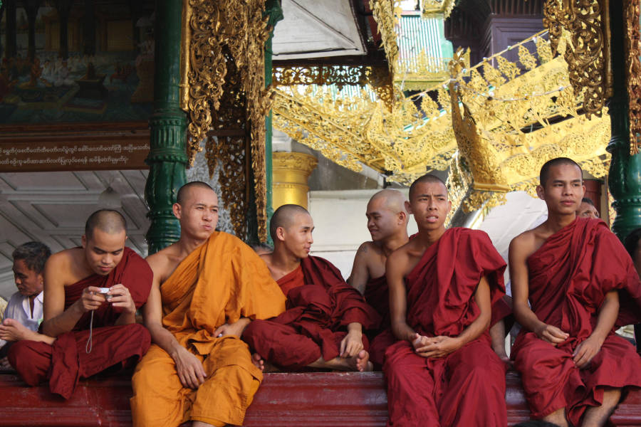 Burmese Monks