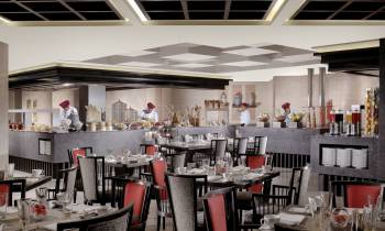 a dining room table