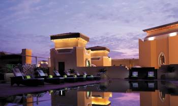 pool at night