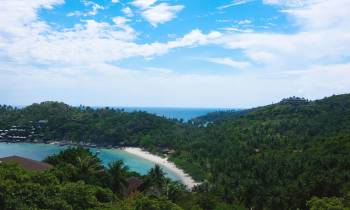 a view of a large body of water