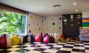 a large room