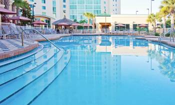 a pool of water