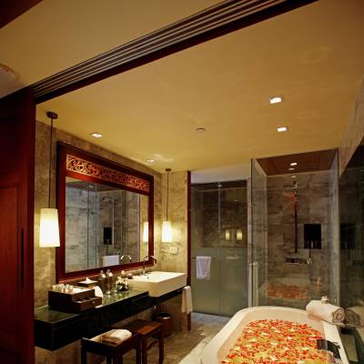 a dining room table