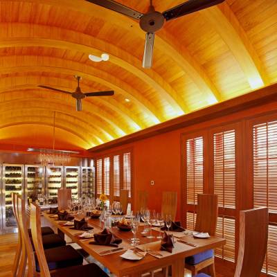 a dining room table