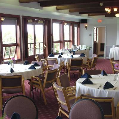 a dining room table
