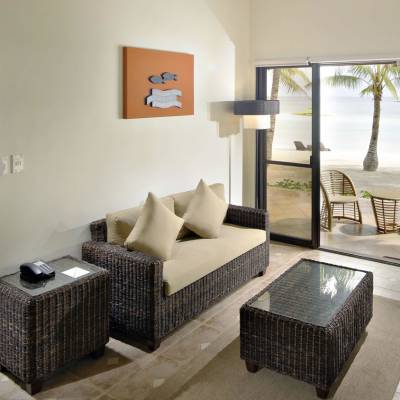 Premium Beachfront Living Room