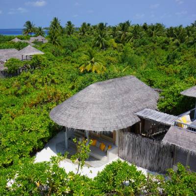 Ocean beach villa
