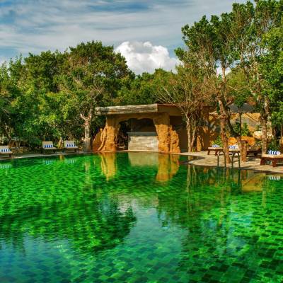 Swimming pool, Chena Huts