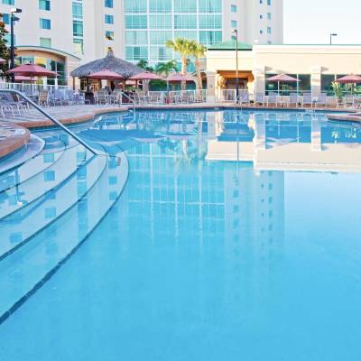 a pool of water