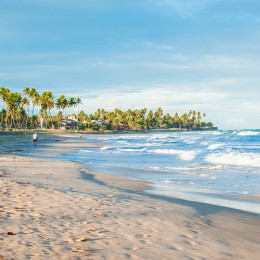 Strand von Porto de Galinhas in Brasilien