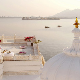 Taj Lake Palace in Udaipur