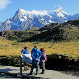Hiking, Patagonia, Torres del Paine, Chile, South America