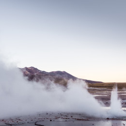 El Tatio geysers, near San Pedro de Atacama, Chile, South America