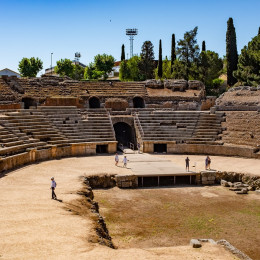 Roman ruins in Spain