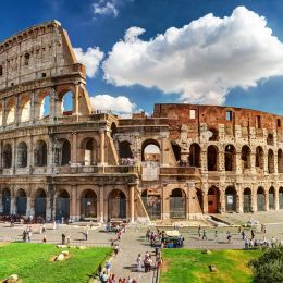 Colosseum in Rome, Italy - history of Italy