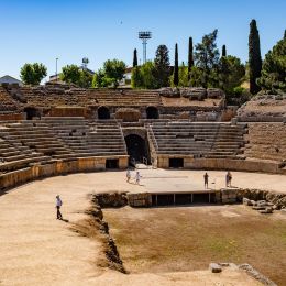 Roman ruins in Spain