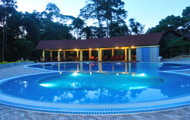 Pool at My Nature Resort, Sandakan, Malaysia