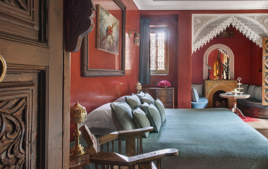 Double room at La Sultana Marrakech Hotel in Marrakech, Morocco