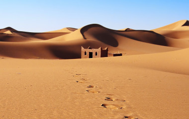 Sand dunes, Morocco, Erg Chebbi