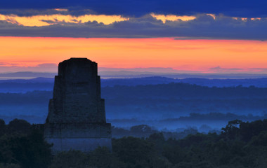 The Mayan ruins of Tikal National Park