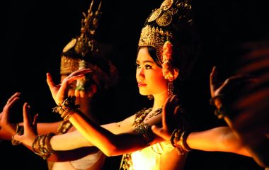 Girls dressed like Apsara, Thailand