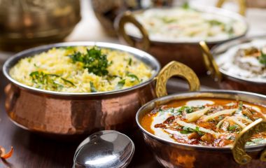 Enchanting Travels Indian Food in brass bowl - Indian Restaurant Guide