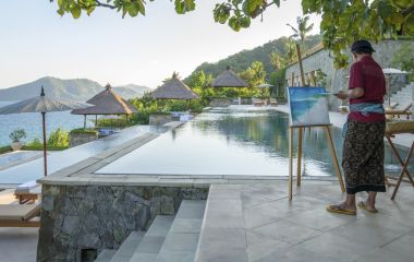 Pood im Hotel Amankila, Bali