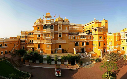  Deogarh Mahal Palast in Nordindien