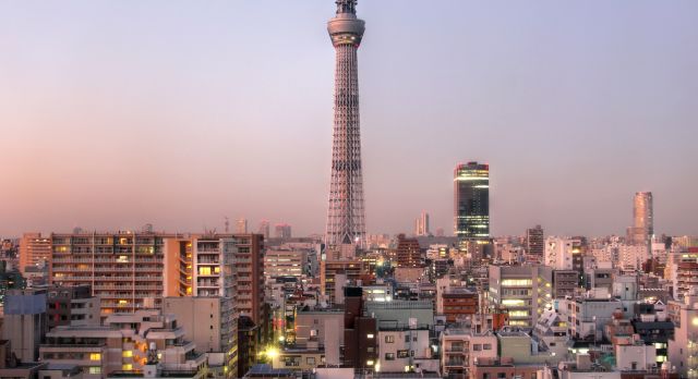 Panorama von Tokio