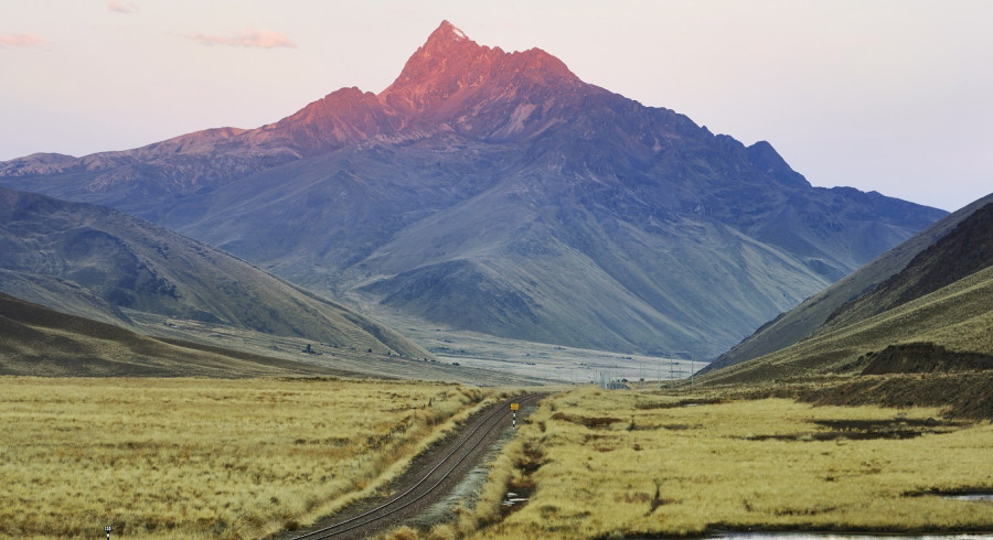 Zugstrecke von Puno nach Cusco