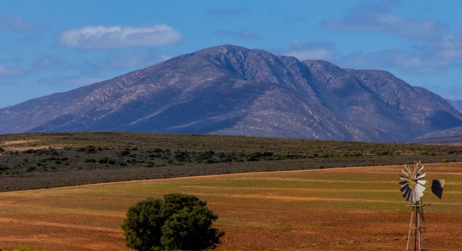 Landschaft von Karo in Südafrika