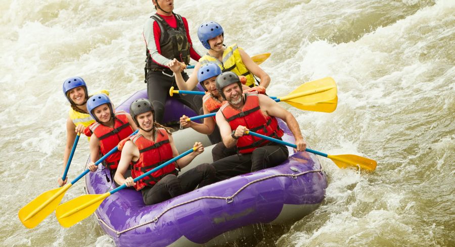Rafting für die ganze Familie