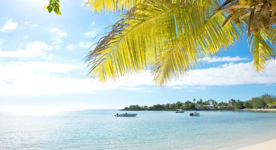 Strand auf Mauritius