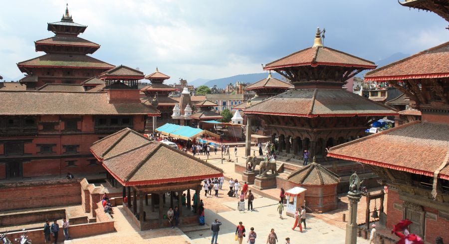 Der Durbar Square ist eines der Highlights des Kathmandu-Tals