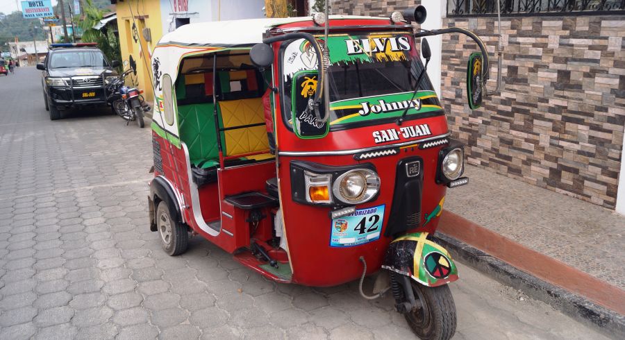 Tuk Tuk in Guatemala