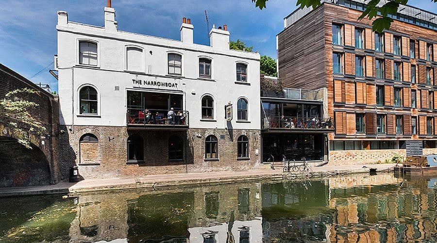 The Narrowboat, Regent's Canal in Islington