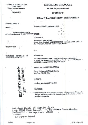 Becq contre bataillon mgen alvfmv - Eugenol