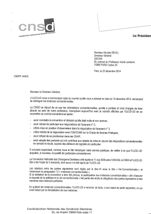 Courrier catherine mojaisky nexvuq - Eugenol