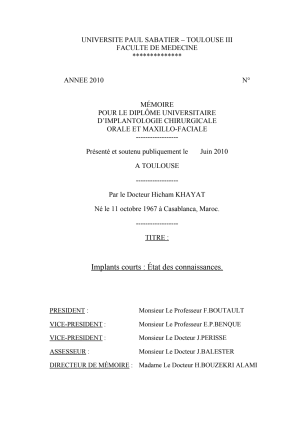 Les implants court  short dental implants jx6msm - Eugenol