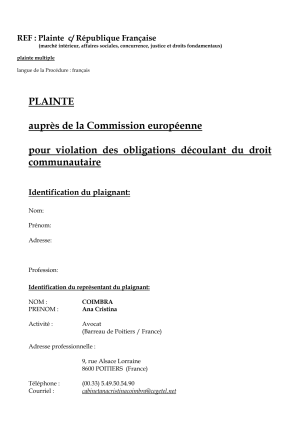 Plainte commission  cabinet  1  ogv4rw - Eugenol