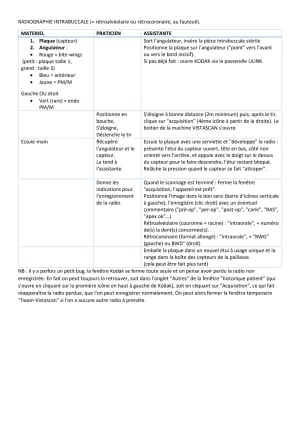 Protocoles cabinet fniodj - Eugenol