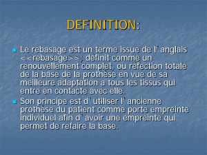 Rebasage im6eff - Eugenol