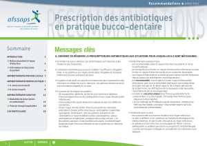 Recommandations atb o1xgcm - Eugenol