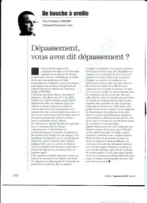 Depassement ev3bom - Eugenol