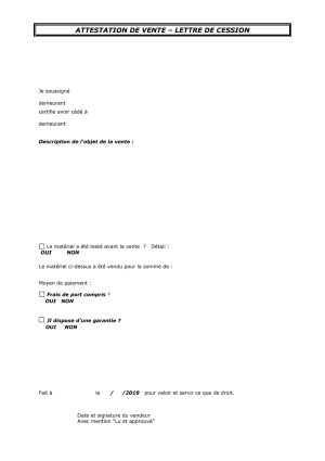 Lettre cession vierge invppf - Eugenol