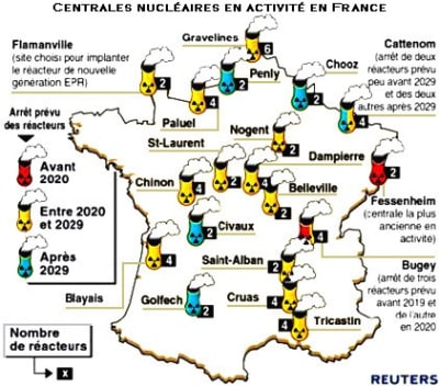 Centrales nucleaires france tinqi2 - Eugenol