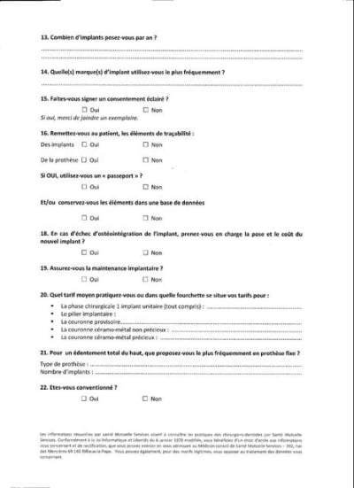 Questionnaire ligne claire p3 otkcqn - Eugenol