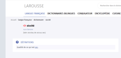 Screenshot 2020 10 30 définitions siccité   dictionnaire de français larousse omlikf - Eugenol