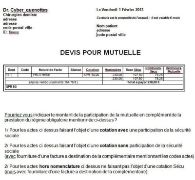 Devis mutuelle cjdita - Eugenol