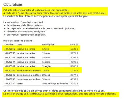 Obturations fxmgwf - Eugenol